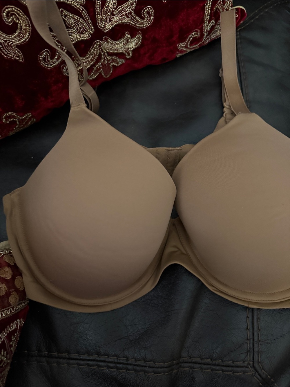 Auden W/Straps Molded Bra in Nude